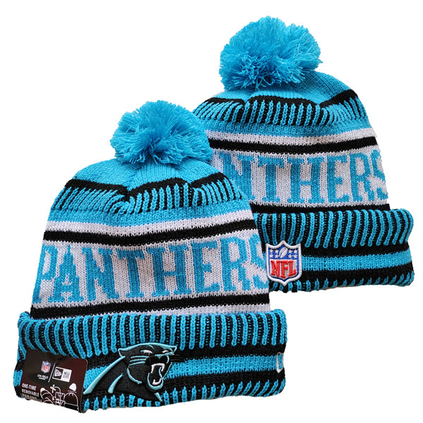 Carolina Panthers Knit Hats 021